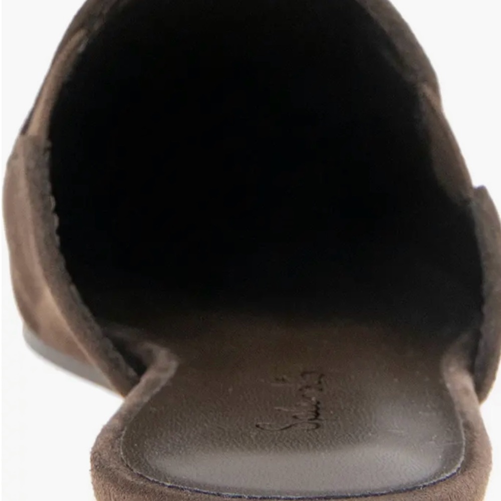 Splendid Brown Suede Mules - Picture 7 of 8